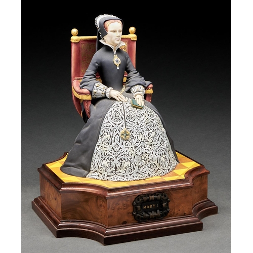 Appraisal: A Royal Worcester figure of Mary Tudor from the Queens