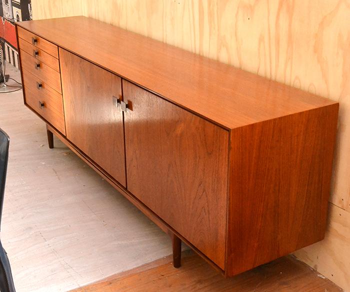 Appraisal: lb KOFOD - LARSEN born TEAK AND ROSEWOOD SIDEBOARD