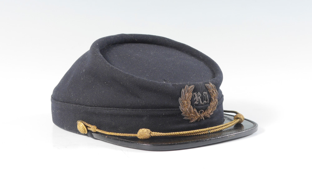 Appraisal: LATE CIVIL WAR RHODE ISLAND OFFICERS KEPI Circa late Civil