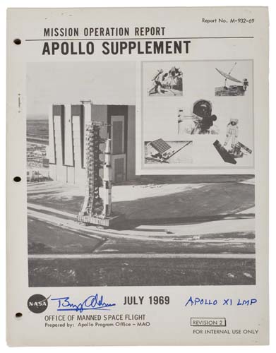 Appraisal: Apollo Mission Operations Report - Apollo Supplement An Internal Use