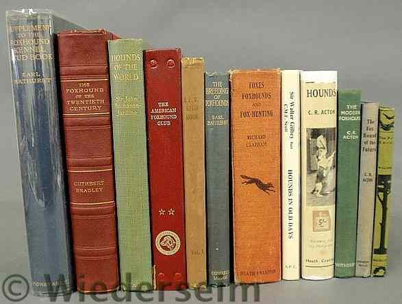 Appraisal: Twelve foxhunting books various authors and works from to to