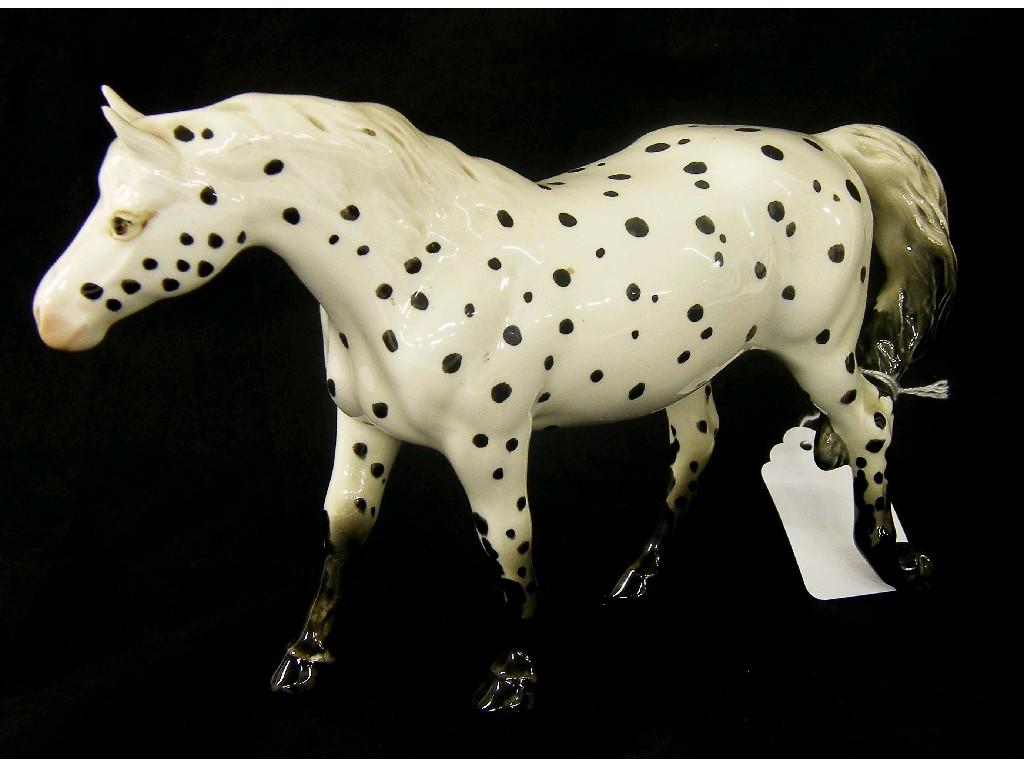 Appraisal: Beswick Appaloosa spotted walking pony model no high