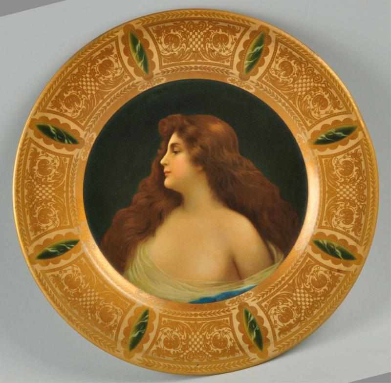 Appraisal: Coca-Cola Vienna Art Plate Description Circa to Nice example with