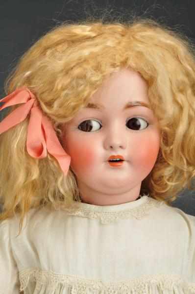 Appraisal: Rare Franz Schmidt German Bisque Child Doll Description Bisque socket