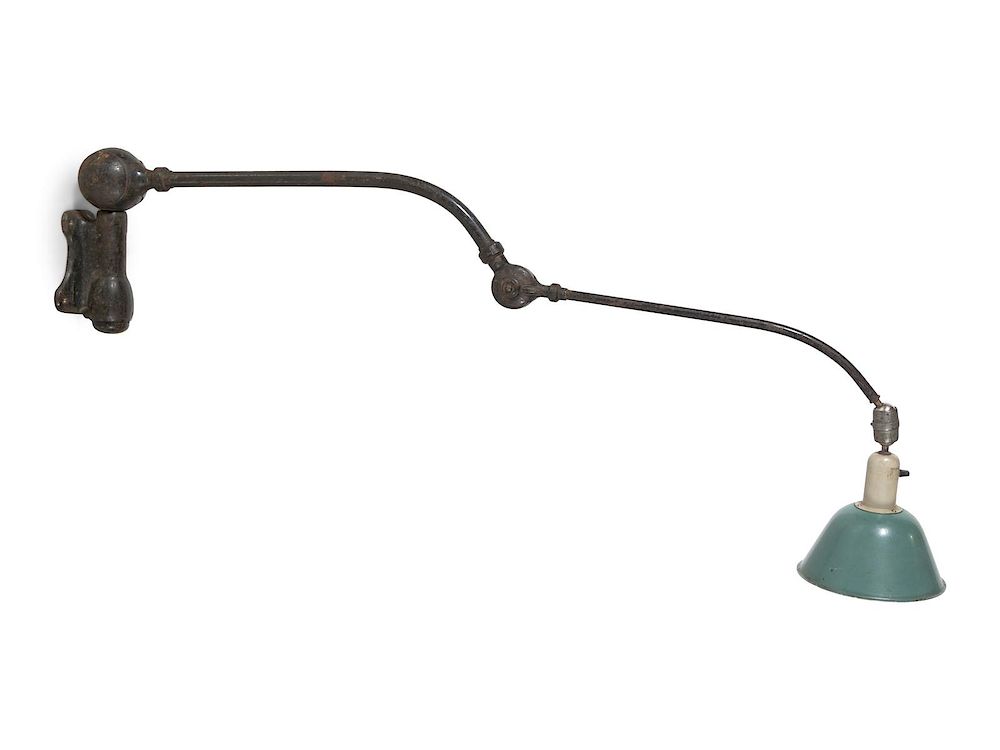 Appraisal: Johan Petter Johansson Swedish - Early Triplex Wall Lamp c