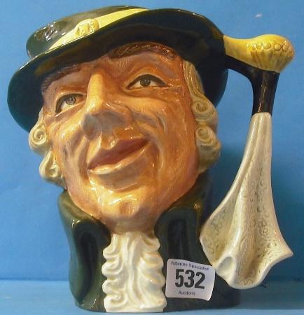 Appraisal: Royal Doulton Large Character Jug Regency Beau D