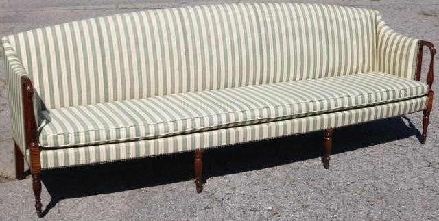 Appraisal: RARE AMERICAN OVERSIZED FEDERAL SOFA ATTRIBUTEDTO JOHN AND THOMAS SEYMOUR