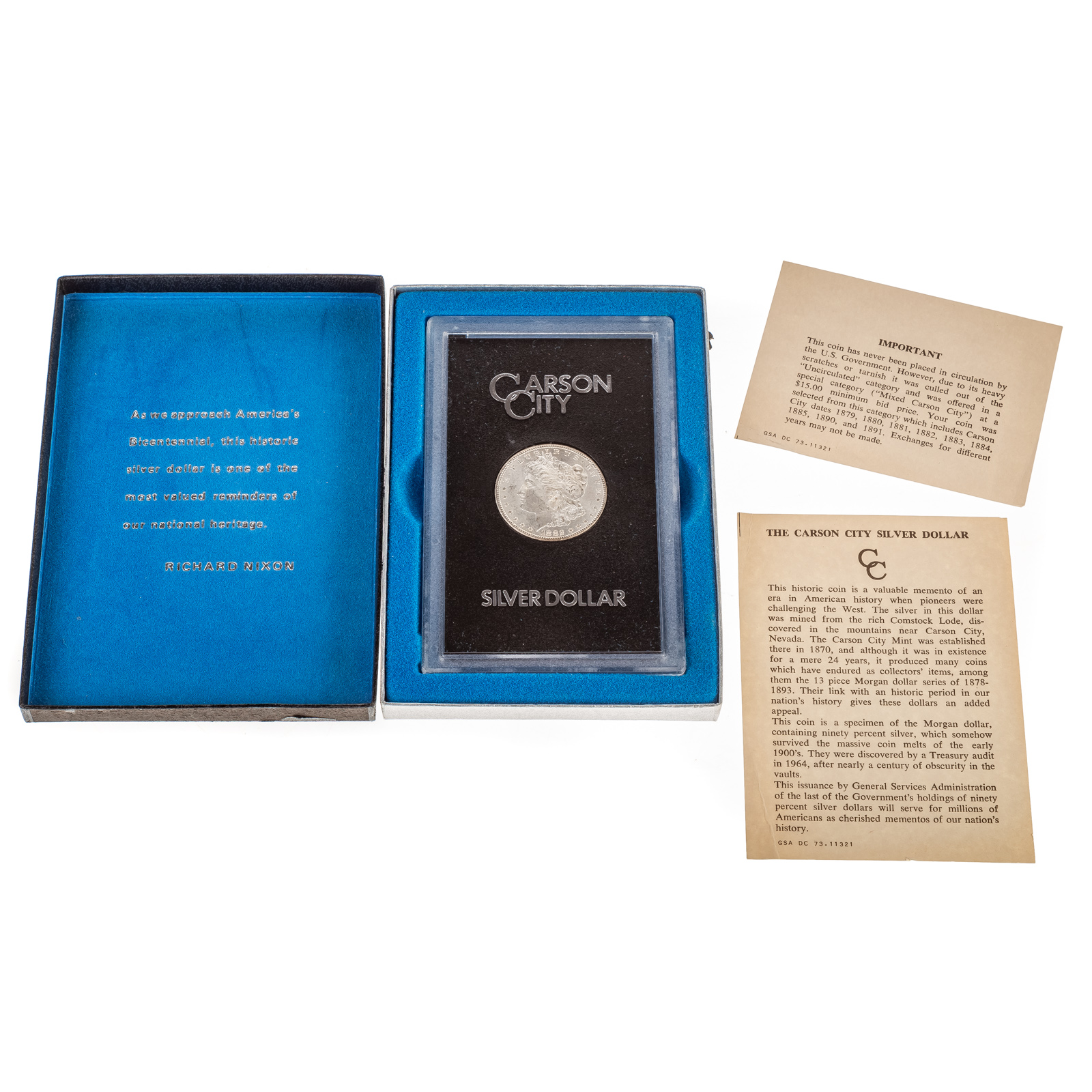 Appraisal: -CC MORGAN DOLLAR GSA BOX MS