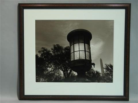 Appraisal: GEORGE HEMPHILL LAMP ORGANIZATION OF AMERICAN STATES Sepia tone photograph