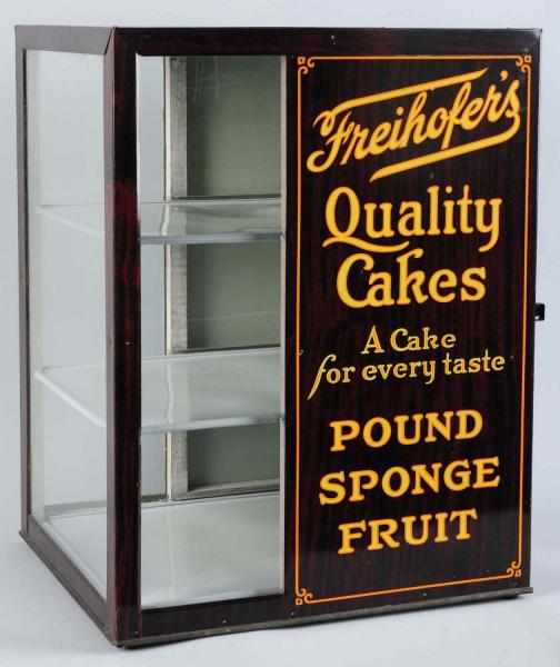 Appraisal: Freihofers Cake Display Case s to s with original interior