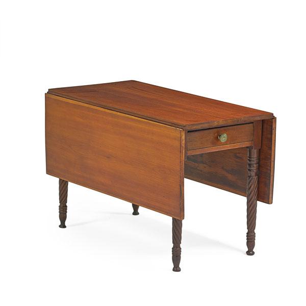 Appraisal: FEDERAL DROP-LEAF TABLE Condition Report