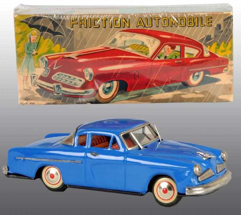 Appraisal: Tin Studebaker Friction Toy Description Japanese Working Made by KO