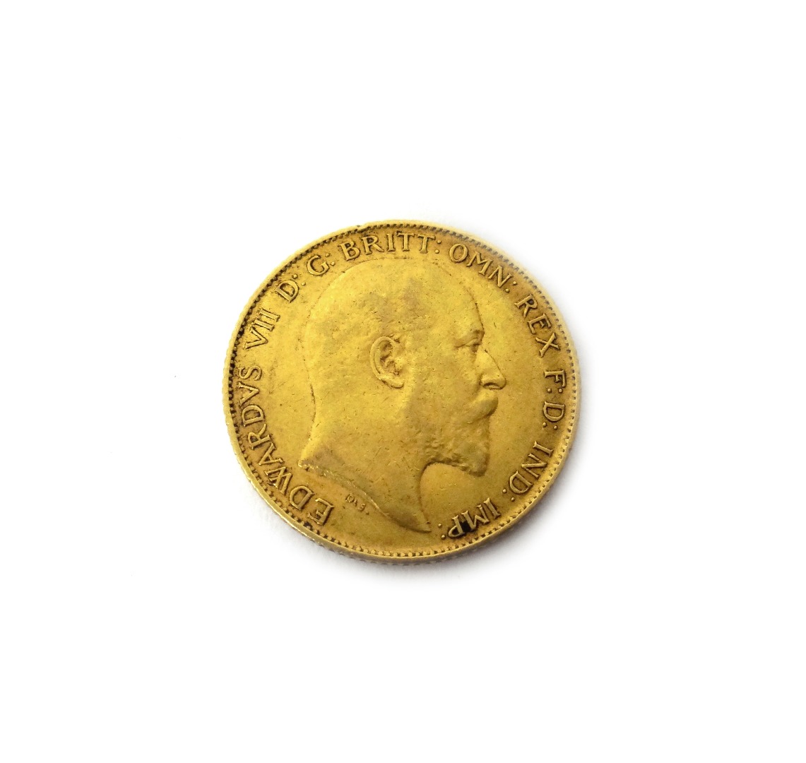 Appraisal: An Edward VII half sovereign