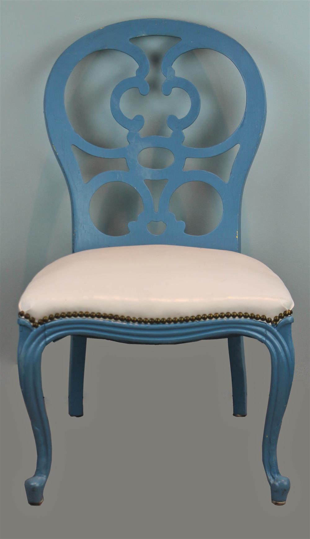 Appraisal: DOROTHY DRAPER STYLE CAFE SIDE CHAIR FROM THE GREENBRIER HOTEL