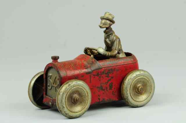 Appraisal: ARCADE ANDY GUMP CAR Cast iron familiar whimsical auto with