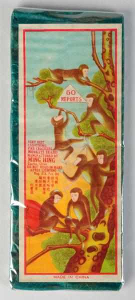 Appraisal: Monkeys -Pack Firecrackers Class Manufactured by Ming Hing Condition Near