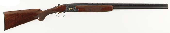 Appraisal: CASED BROWNING MIDAS LIGHTNING GRADE SUPERPOSED SHOTGUN Cal ga SN