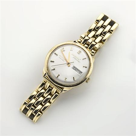 Appraisal: Gentleman's Gold Wristwatch Longines Estimate -