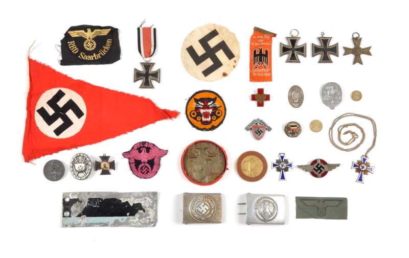 Appraisal: Lot Of Misc German Insignia Lot of miscellaneous German Insignia