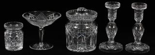 Appraisal: WATERFORD CRYSTAL TABLEWARE PIECES WATERFORD CRYSTAL TABLEWARE PIECES H -