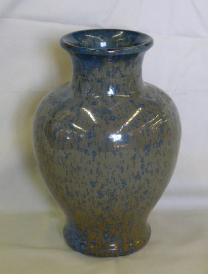 Appraisal: Fulper Crystaline Vase ca of baluster form with everted lip