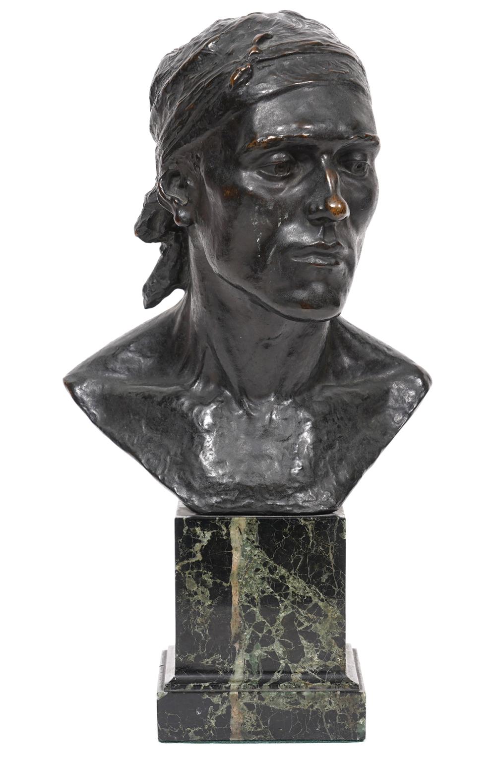 Appraisal: GERTRUDE WHITNEY 'HEAD OF A SPANISH PEASANT'Gertrude Vanderbilt Whitney America