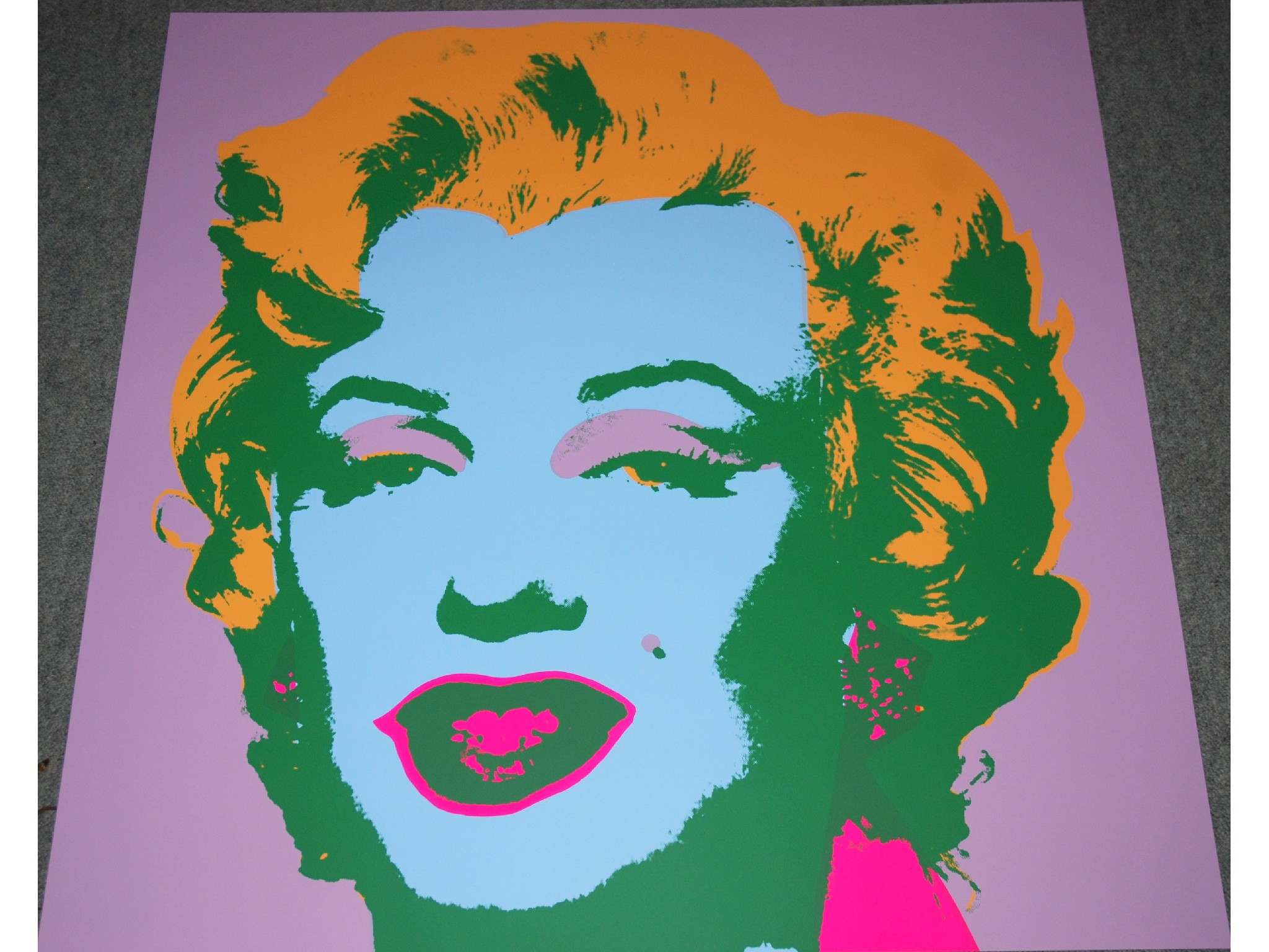 Appraisal: After ANDY WARHOL Marilyn Monroe from the Sunday B Morning