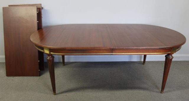 Appraisal: Louis Philippe Fine Quality Style Dining Table In the style