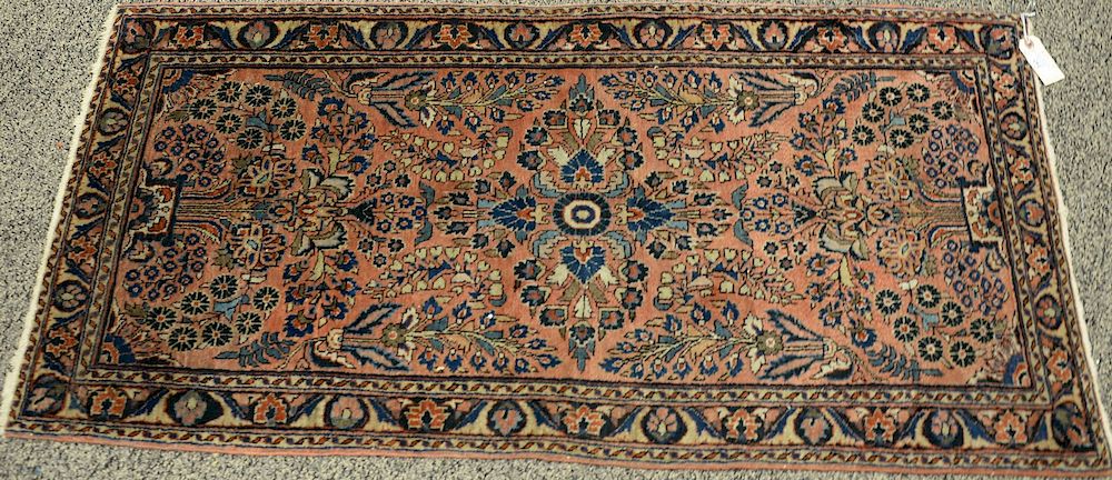 Appraisal: Three Oriental rugs to include an Oriental runner and Sarouk