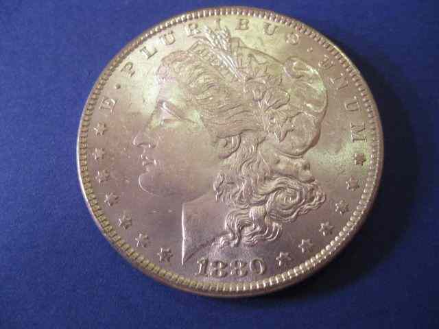 Appraisal: U S Morgan Silver Dollar uncirculated