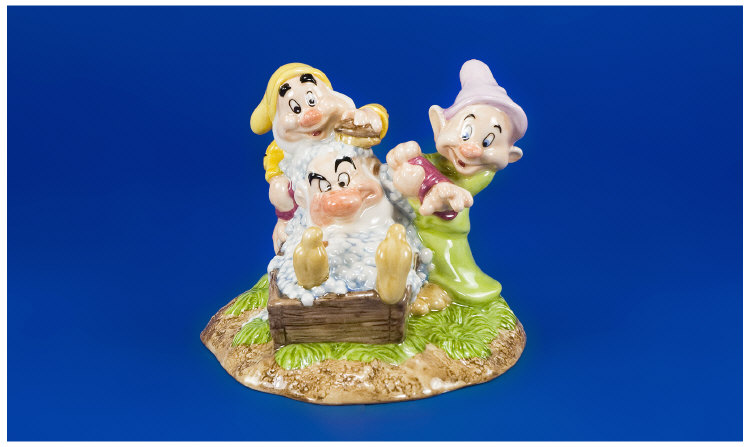 Appraisal: Royal Doulton Limited Edition Group Figure Snow White Collection Grumpy's