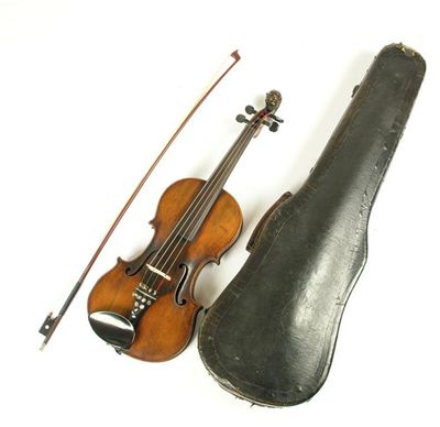 Appraisal: A full size violin the single piece back to a