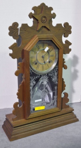 Appraisal: Walnut Mantle Clock high Working condition unknown