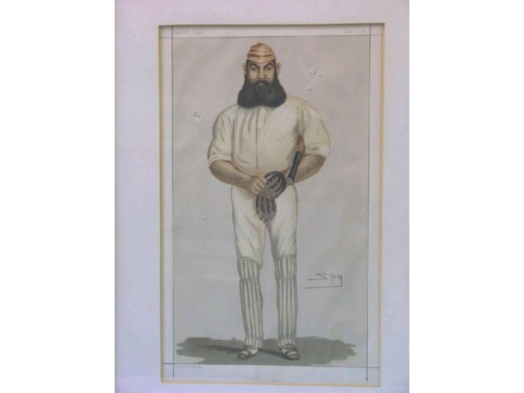 Appraisal: Vanity Fair prints Cricket W G Grace and Plum dates