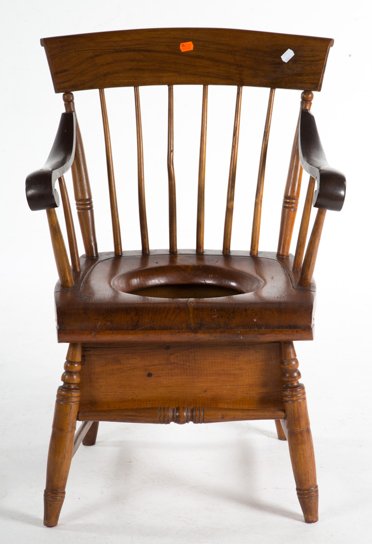 Appraisal: Early potty chair