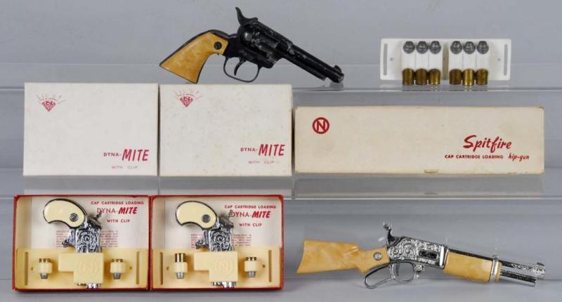 Appraisal: Lot of Nichols Cap Guns Description Includes three boxes and