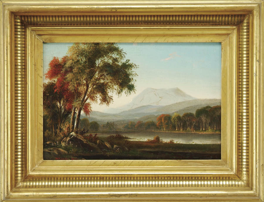 Appraisal: DANIEL CHARLES GROSE American - MT KATAHDIN Fine oil on