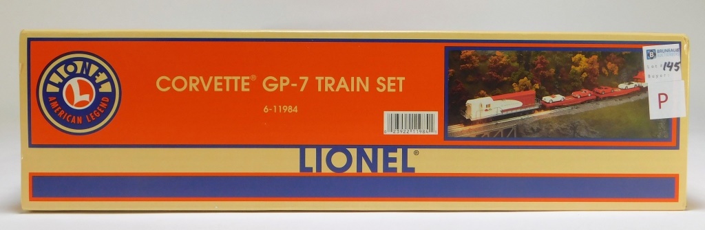 Appraisal: LIONEL CHEVROLET CORVETTE GP- ELECTRIC TRAIN SET Item no -