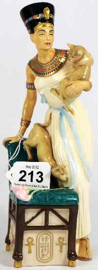 Appraisal: Royal Doulton Egyptian Queens Figure comprising Nereftiti HN