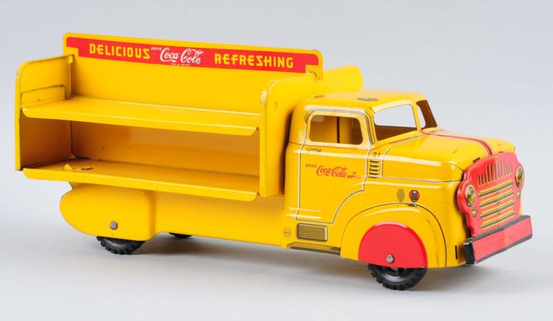 Appraisal: s Coca - Cola Truck By Mar Toys Very clean