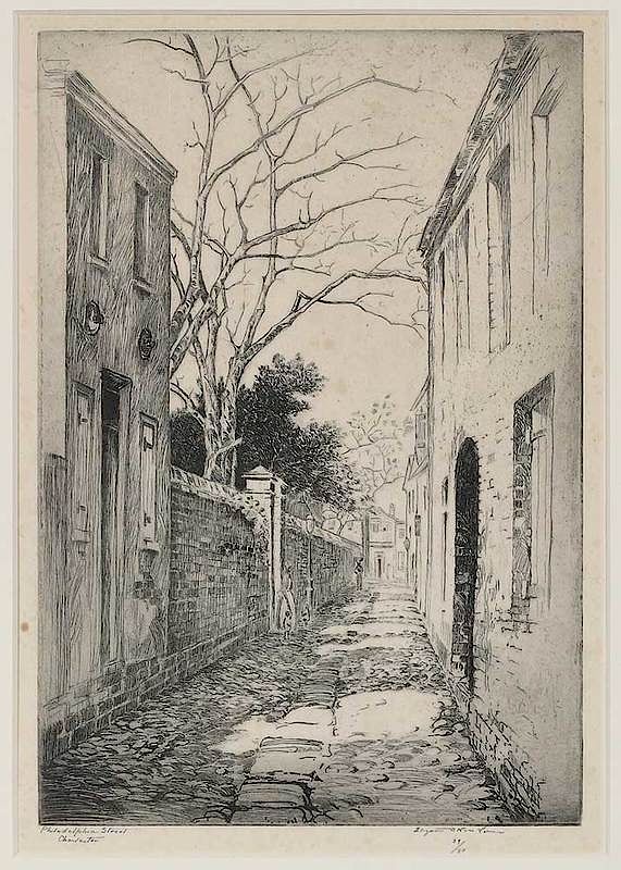 Appraisal: Elizabeth O'Neill Verner Charleston South Carolina - Philadelphia Street Charleston