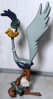 Appraisal: Roadrunner - a three dimensional resin statue which was probably