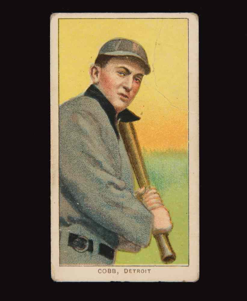 Appraisal: EARLY BASEBALL CARD - Ty Cobb Detroit Tigers T -