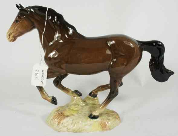 Appraisal: Beswick Galloping Horse front left leg broken restuck