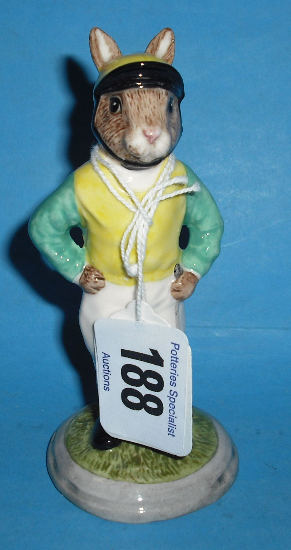 Appraisal: Royal Doulton Bunnykins Figure Jockey DB Limited Edition Boxed With