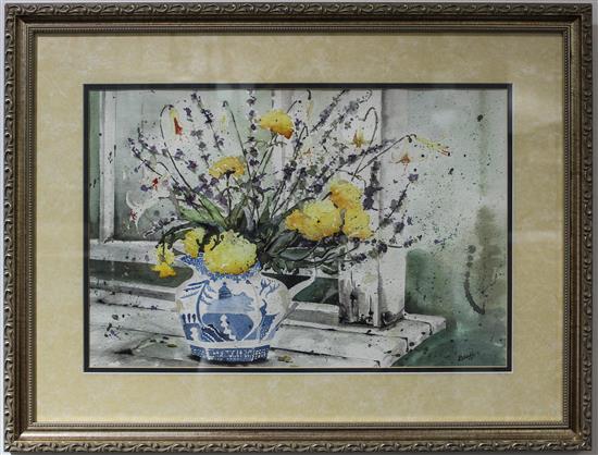 Appraisal: Sale Lot Deeda Cordin th century For Nancy watercolor signed