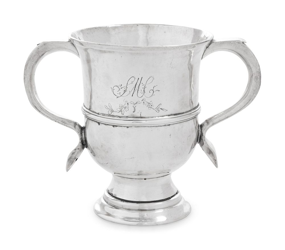 Appraisal: A George III Silver Loving Cup A George III Silver