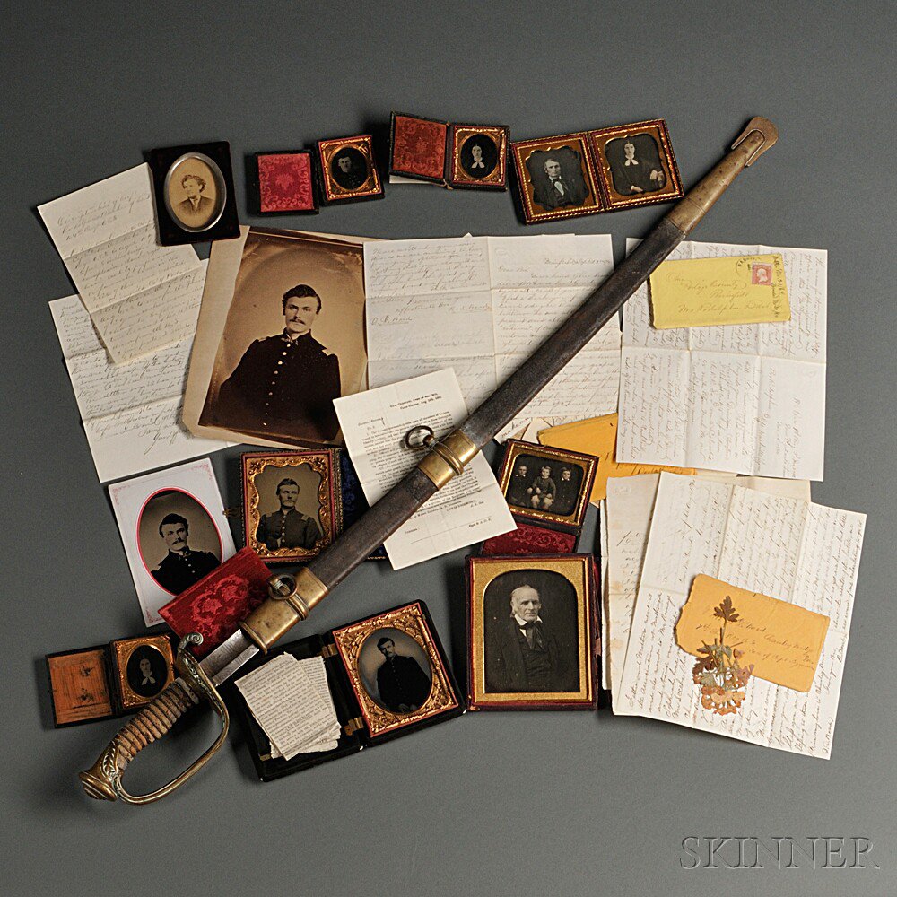 Appraisal: Sword Images and Letters of Captain David D Bard and