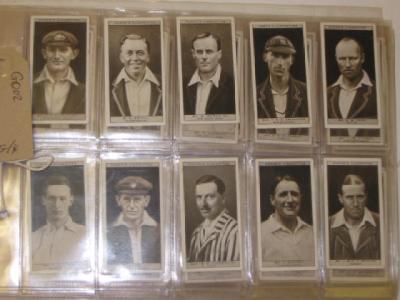 Appraisal: Ogden's Cricket plus three extra cards John Player Sons Cricketers