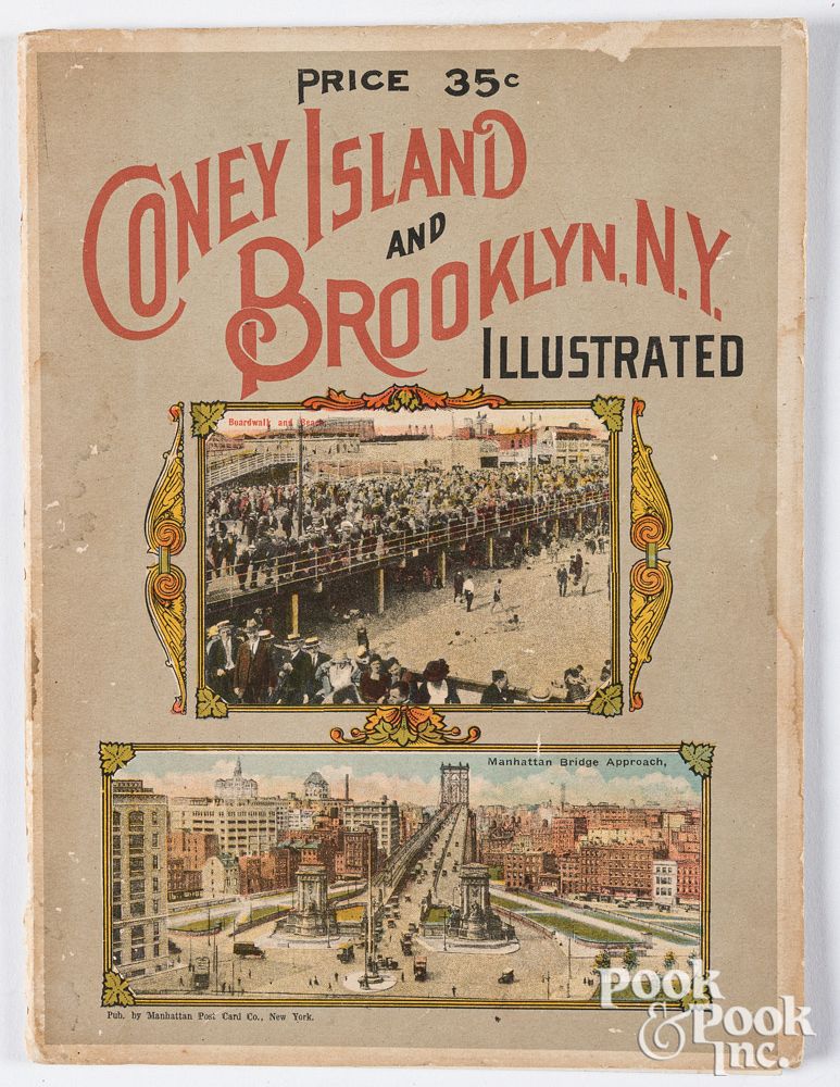 Appraisal: Coney Island and Brooklyn N Y Illustrated booklet Uncommon Coney